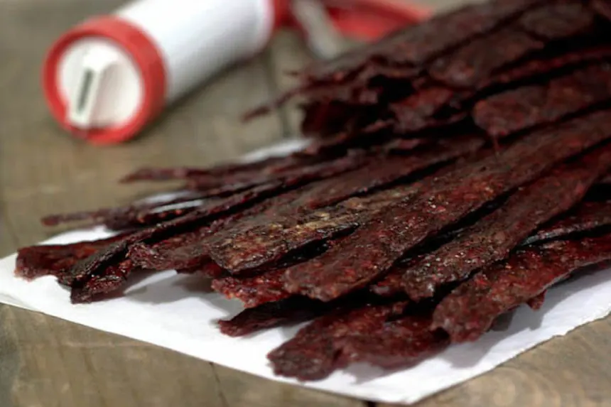 Ground Beef Jerky Sticks {Smoker, Dehydrator, & Oven}- crave the good