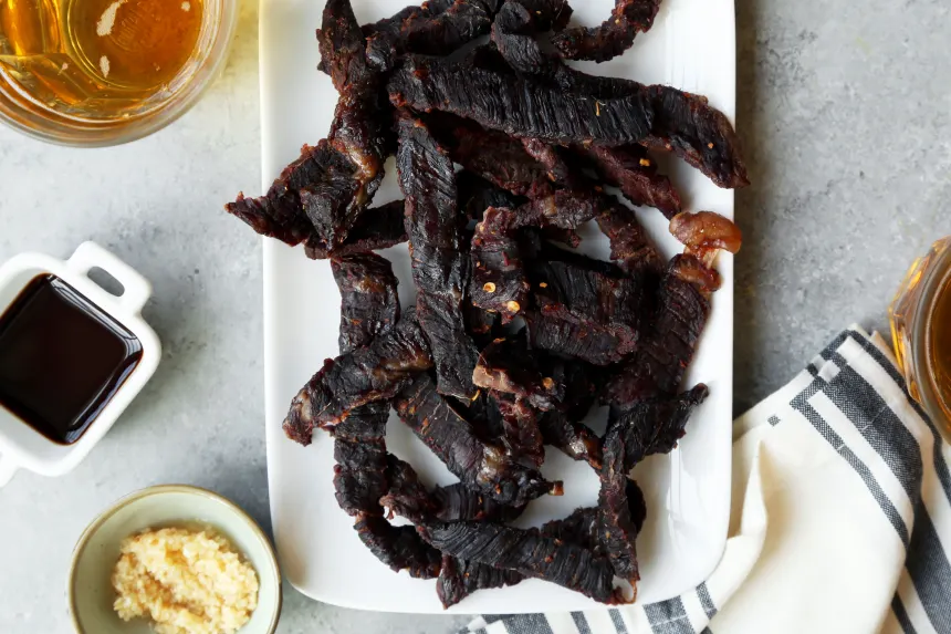 Air Fryer Deer Jerky  Love Food Not Cooking