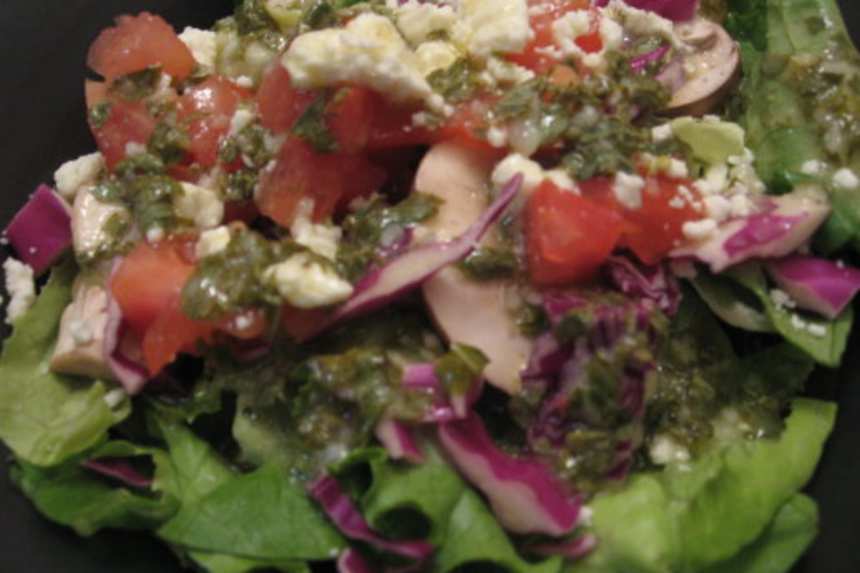 Lemon Mint Vinaigrette Recipe Food