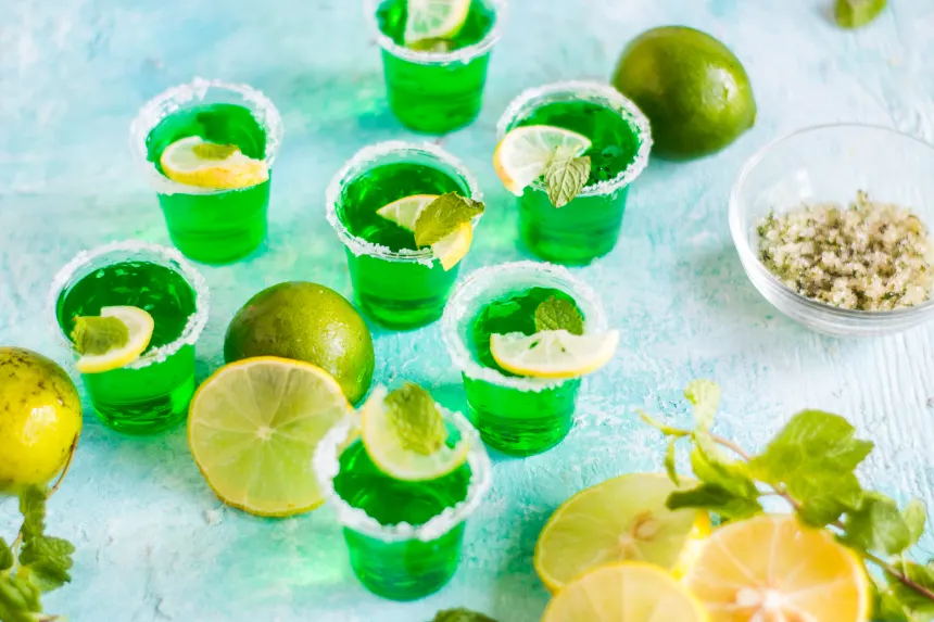 Mojito Shot Glasses Cocktail Recipe