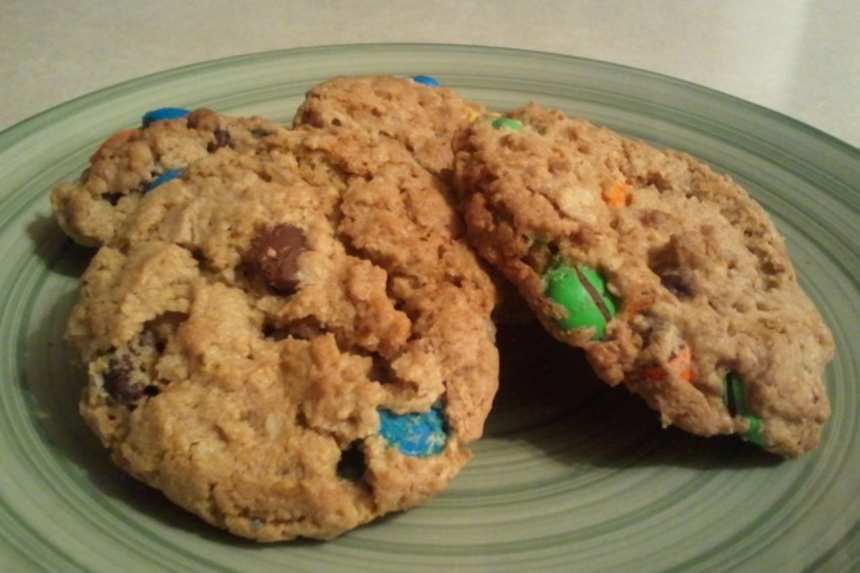 Chewy Red, White, and Blue M&m Cookies Recipe