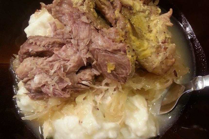 Pork shoulder and sauerkraut instant pot best sale