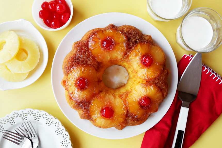 Southern Pineapple Cake - Moore or Less Cooking