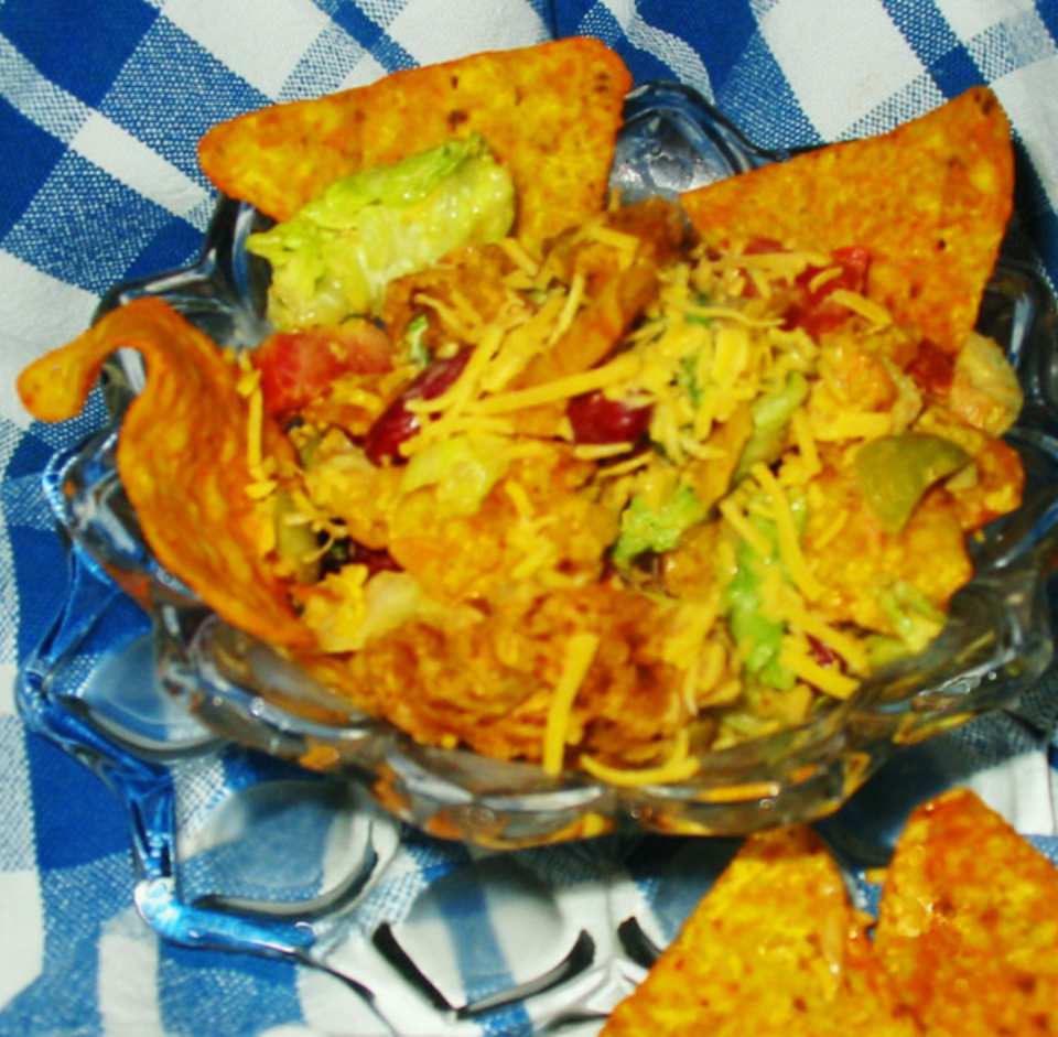 Green Goddess Taco Salad
