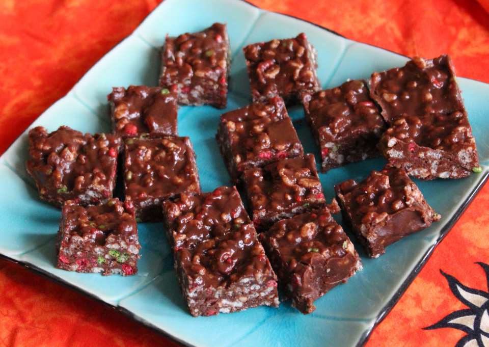 Simply Delicious Chocolate Peanut Butter Crispy Squares ! Recipe - Food.com