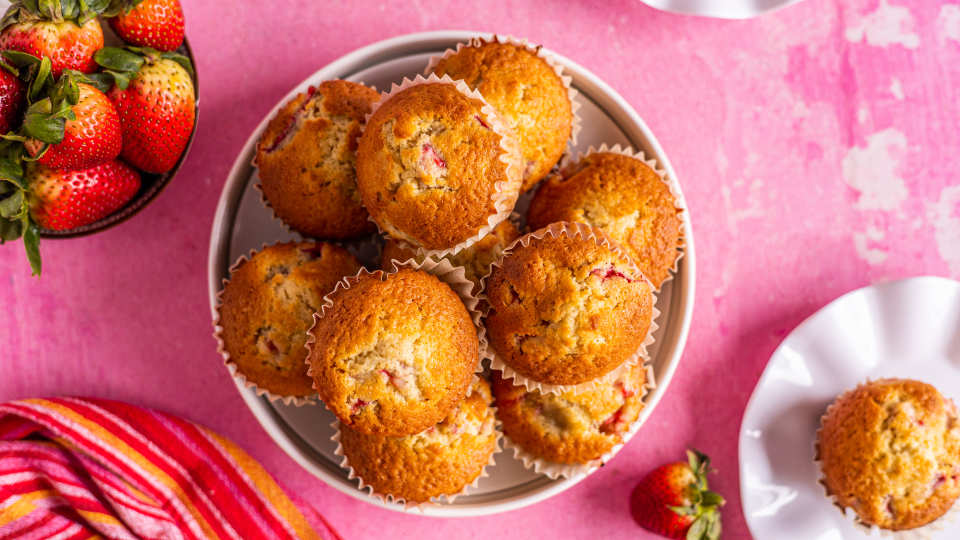 Strawberry Muffins