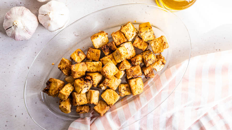 Marinated Baked Tofu