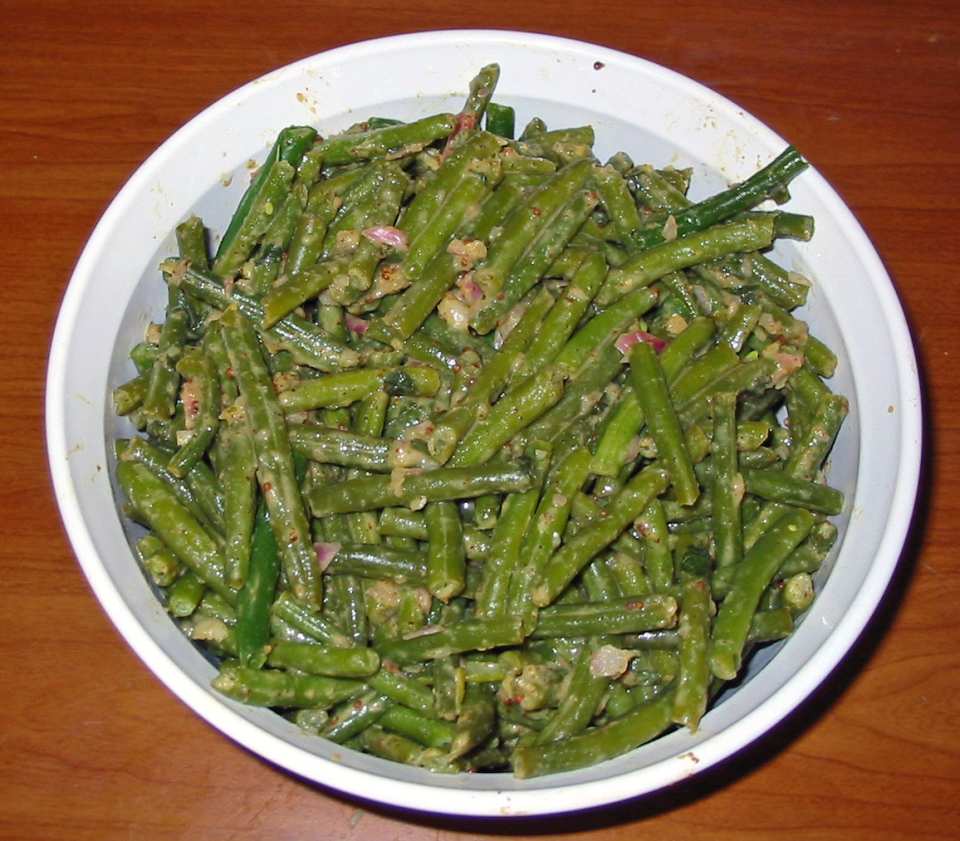 Green Beans With Citrus Mustard