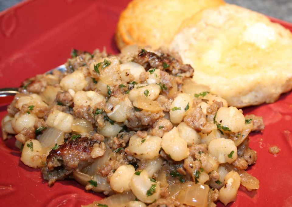Jolean's Hominy and Sausage Recipe - Food.com