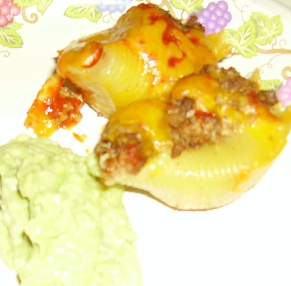 Taco Stuffed Pasta Shells Recipe - Food.com