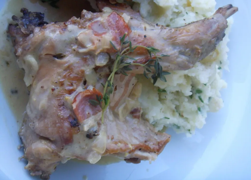 Rabbit in Mustard Sauce Recipe - Food.com