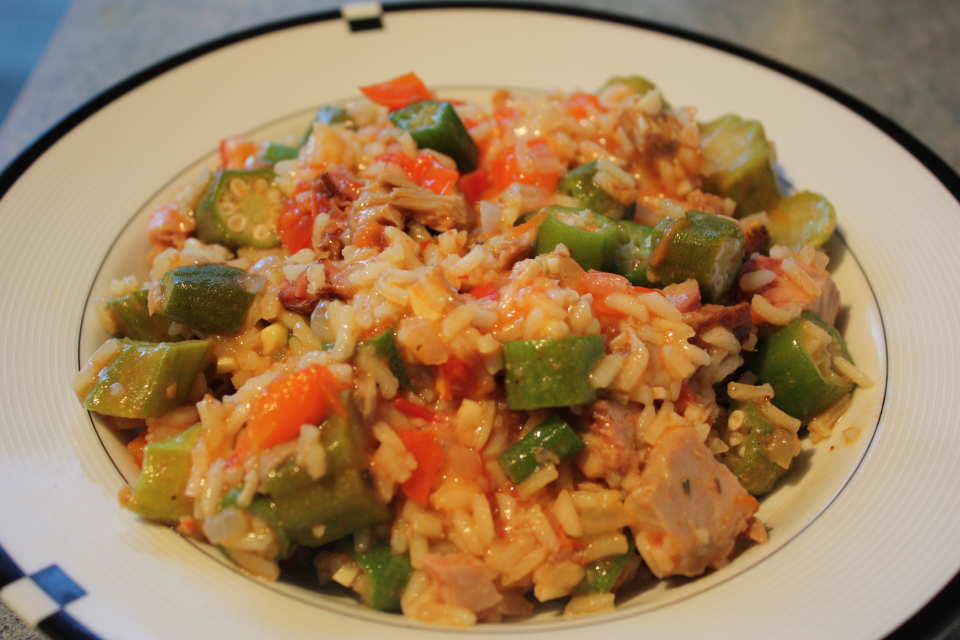 Skillet Okra and Rice Recipe - Food.com