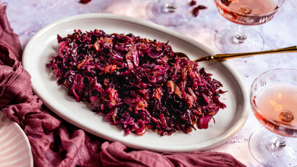 Fruity Spiced Red Cabbage