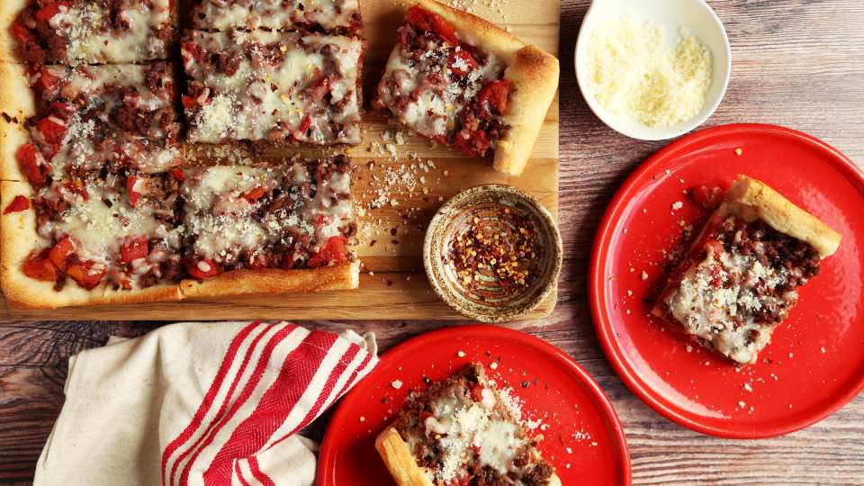 Weight Watchers Deep-Dish Pizza Casserole