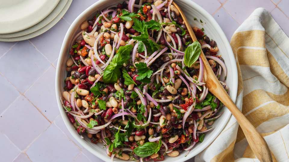Sun-Dried Tomato & Bean Salad