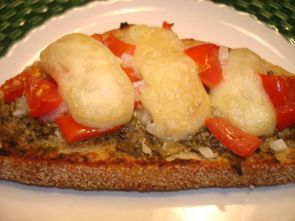 Bruschetta With Pesto, Tomatoes and Thingies. Recipe - Food.com