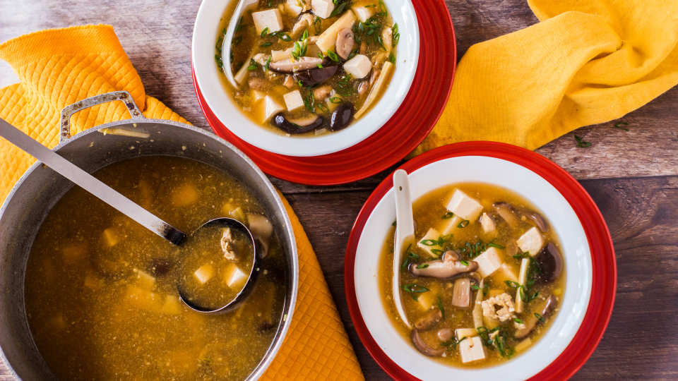 Chinese Hot-and-Sour Soup