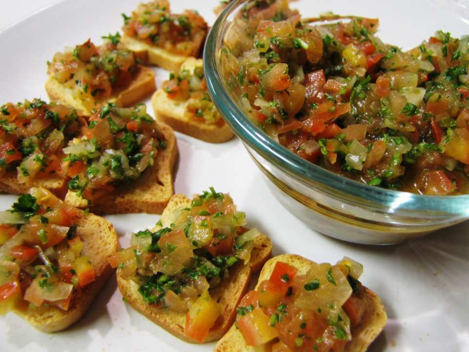 Acili Ezme (Turkish-Style Tomato Dip/Condiment) Recipe - Food.com