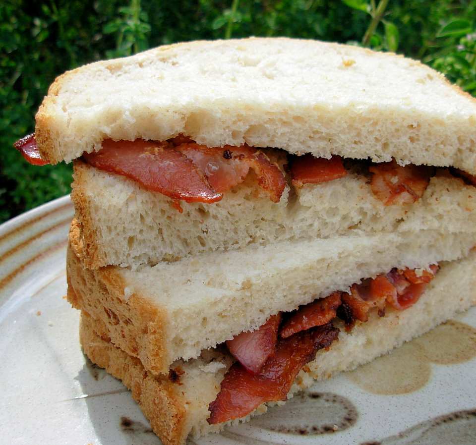 The Great British Bacon Butty - Bacon Sandwich Recipe - Food.com