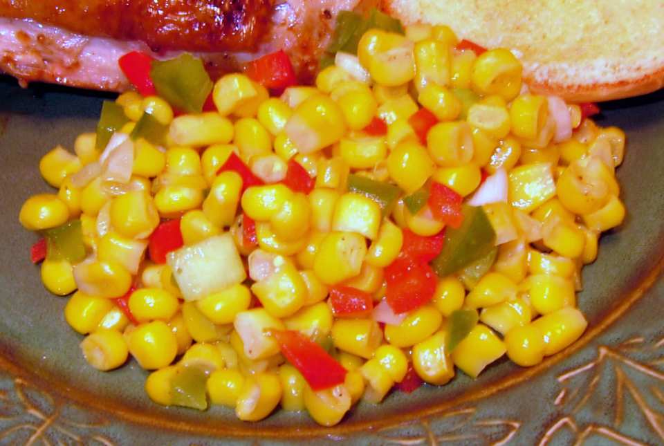 Southwestern Corn and Peppers Recipe - Food.com