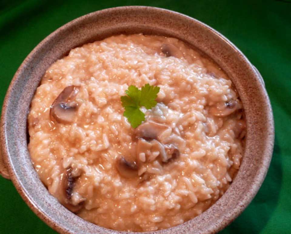 Mushroom Risotto in Pressure Cooker Recipe - Food.com