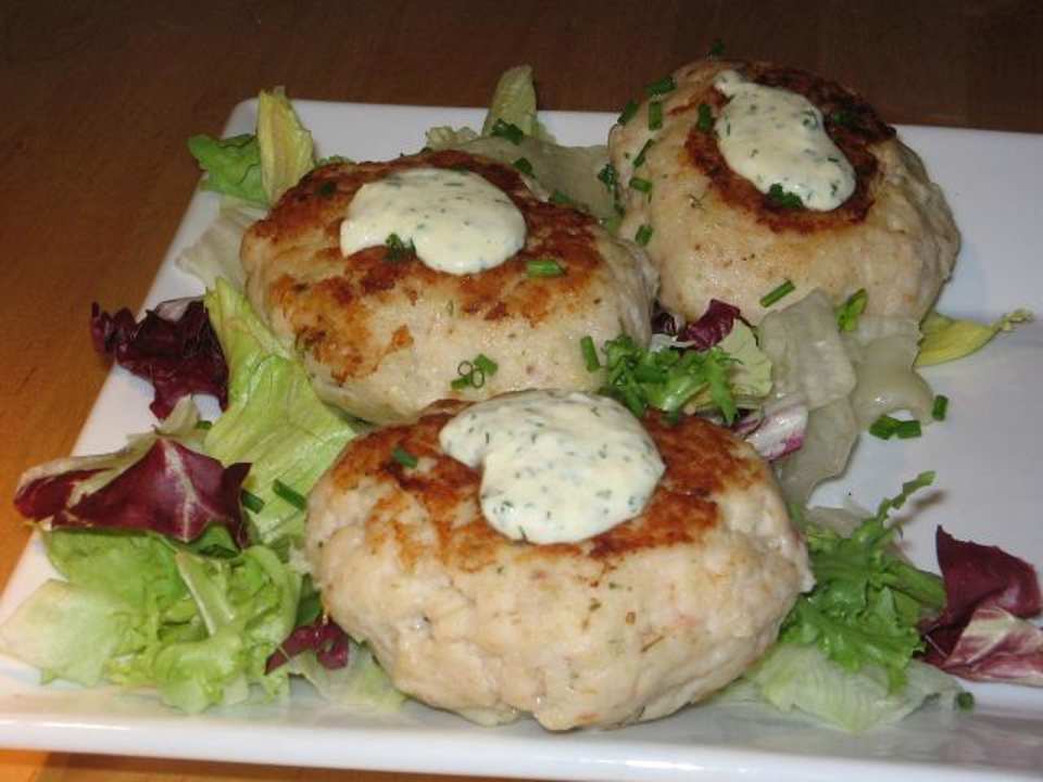 Fish Cakes With Herbed Sauce (German) Recipe - Food.com