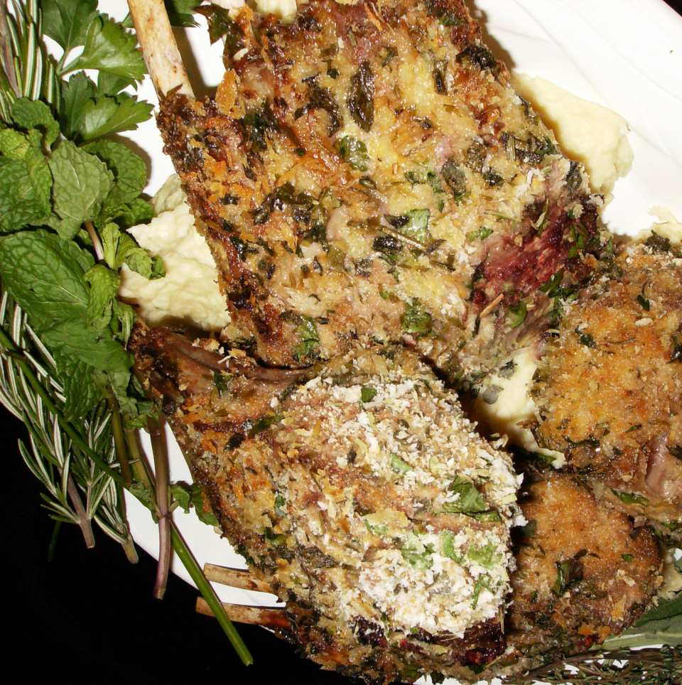 Mustard and Herb Crusted Lamb Rack Recipe - Food.com