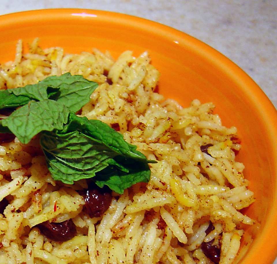 Middle Eastern Raisin Rice Recipe - Food.com