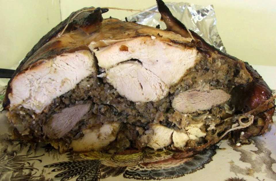 Turducken (A Chicken in a Duck in a Turkey) Recipe - Food.com