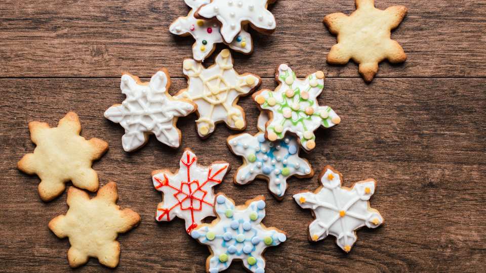 Magical Sparkling Snowflakes: Christmas Butter Biscuits-Cookies Recipe ...