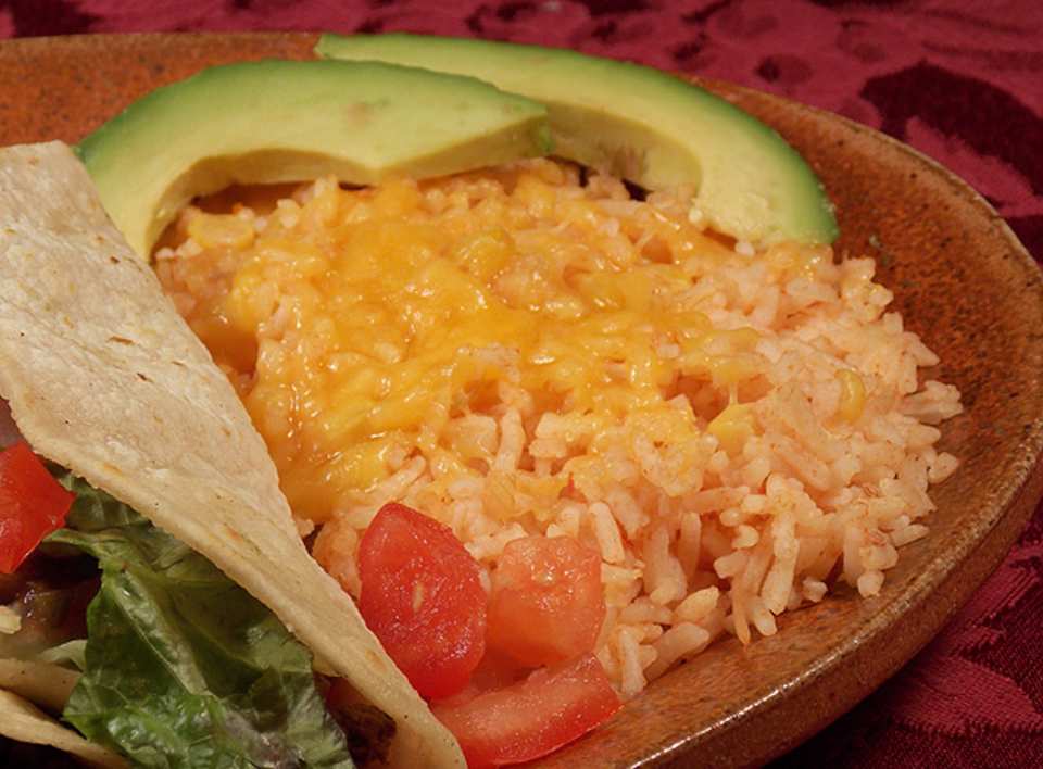 Cheesy Spanish Rice Recipe - Food.com