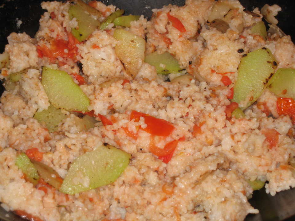 Rice With Chayote (Fritanga) Recipe - Food.com