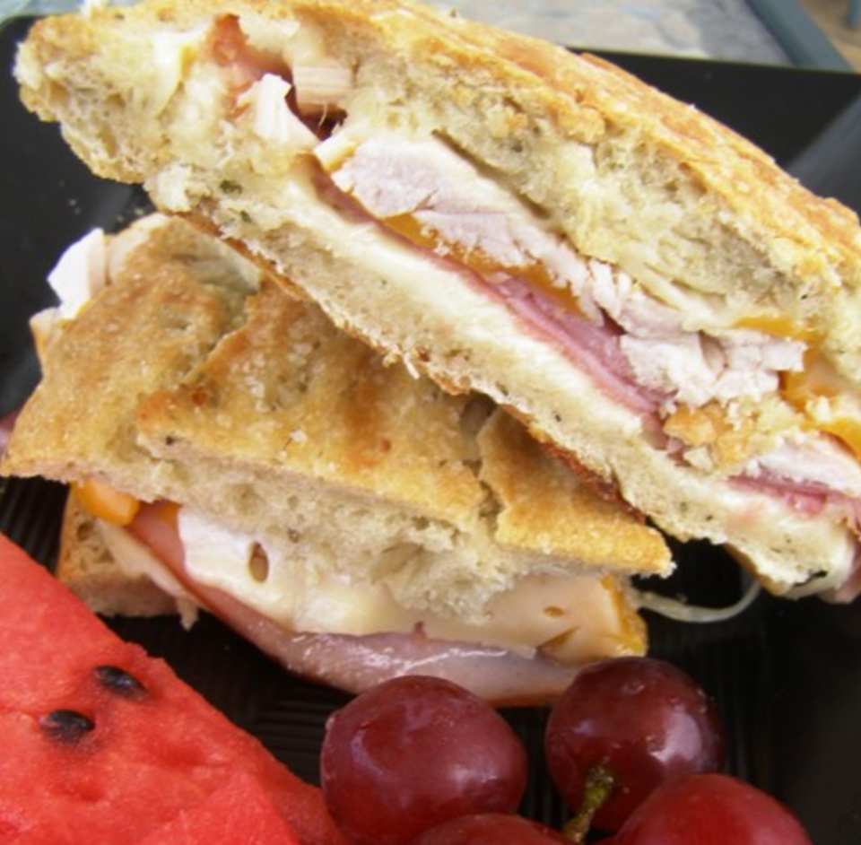 Chicken Cordon Blue Panini Recipe - Blue.Food.com
