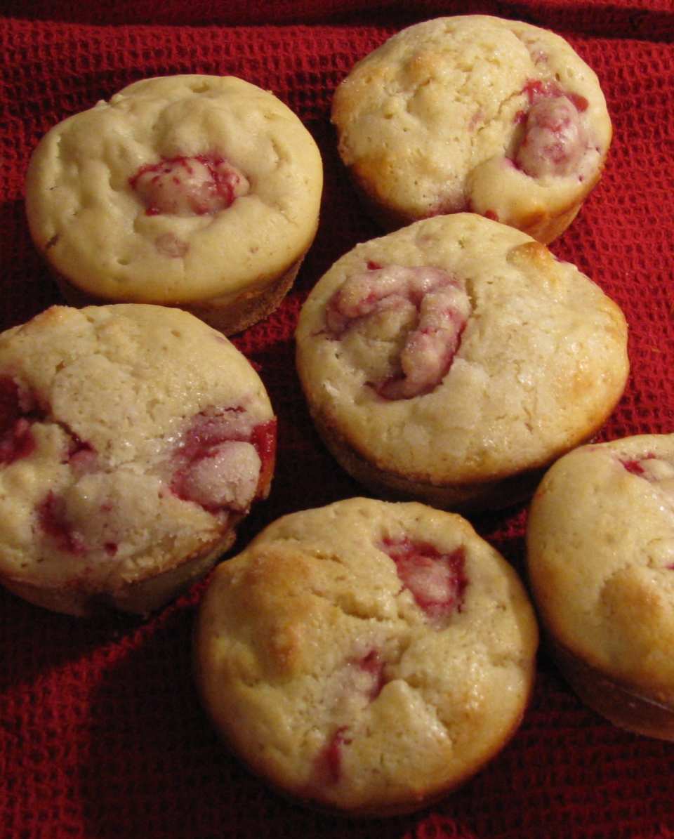 Sugar-Crusted Raspberry Muffins Recipe - Food.com