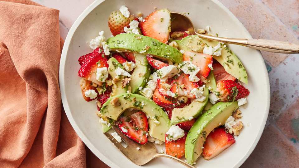 Avocado-Strawberry Salad