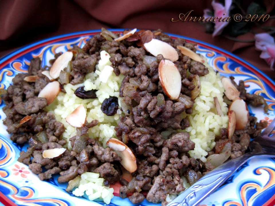 Timman Z'affaran (Iraqi Saffron Rice With Meat) Recipe - Food.com