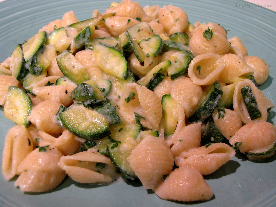 Zucchini & Ricotta Shells Recipe - Food.com