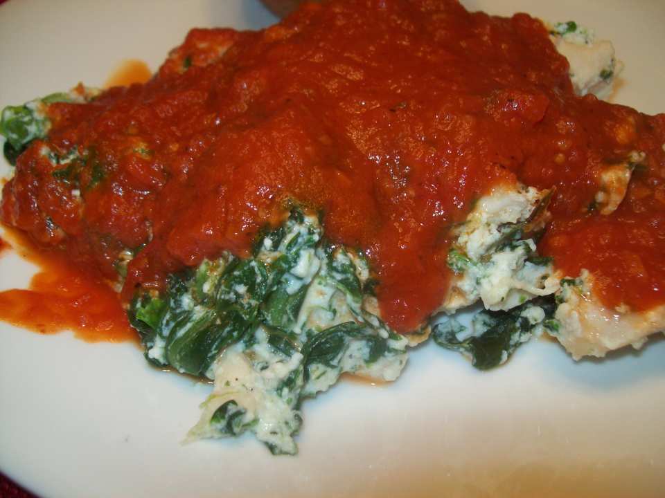 Spinach Ricotta Chicken Bake Recipe Food com