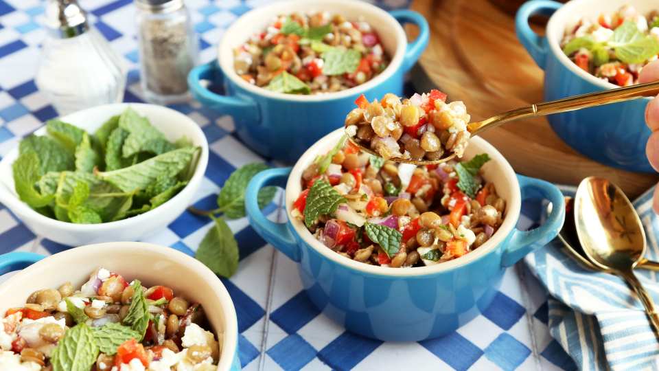 Lebanese Lentil Salad