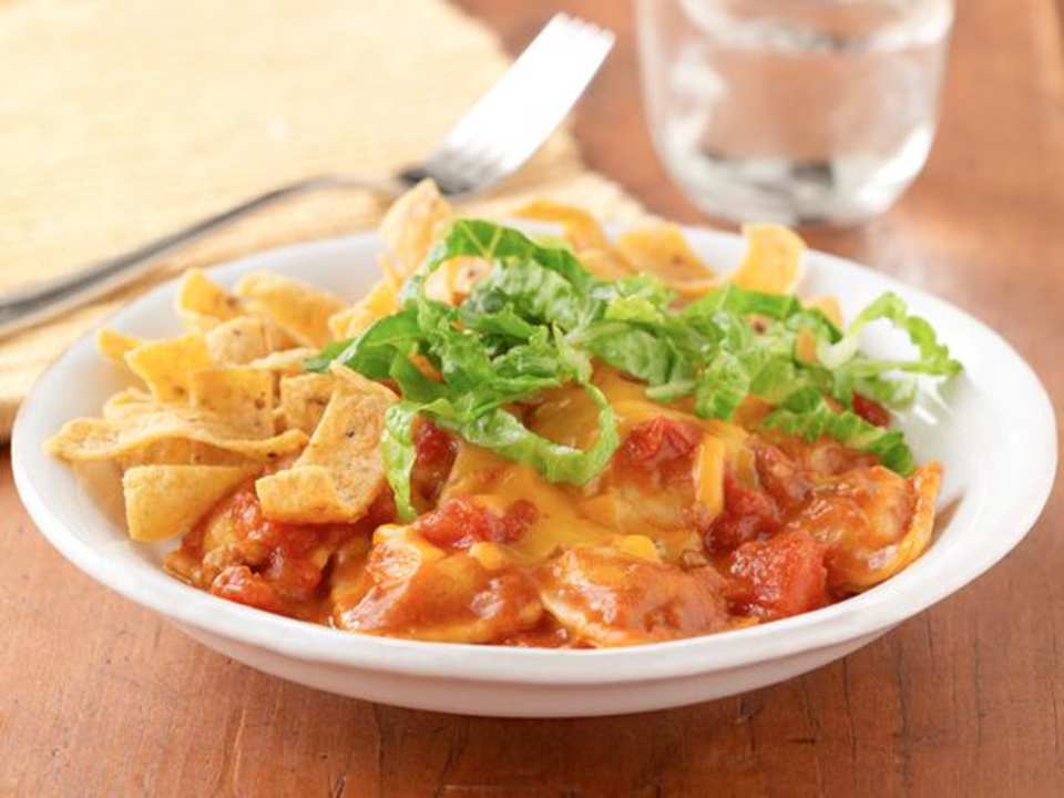 Chef Boyardee® Mini Ravioli Taco Bake Recipe - Food.com