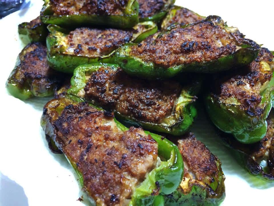 Stuffed Green Peppers, Japan-Style (Piiman No Nikuzume) Recipe - Food.com