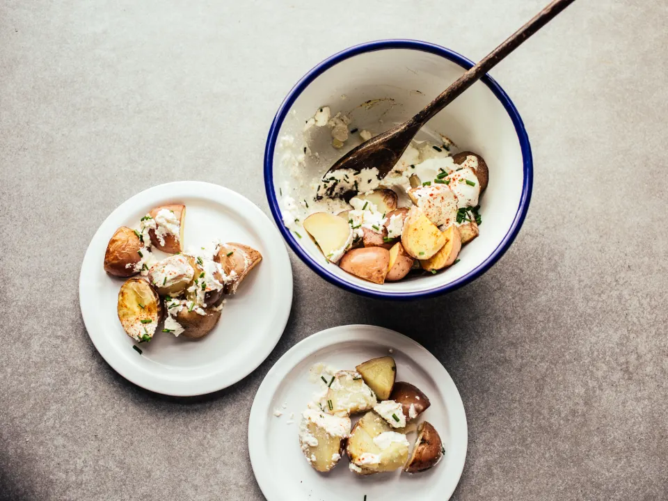 Crock Pot Creamy Cheesy Red Potatoes Recipe - Food.com