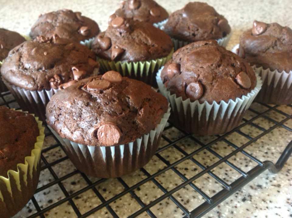 Devil's Food Chocolate Chip Muffins Recipe - Food.com