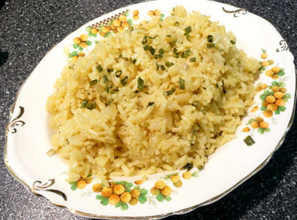 Lemon Chive Rice Recipe - Food.com