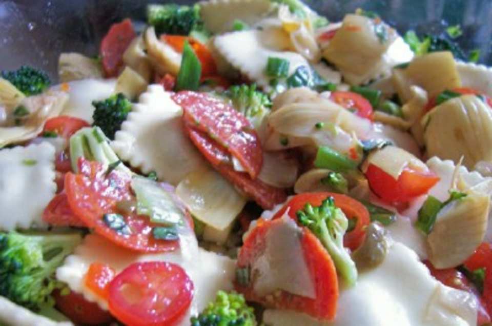 Mini Ravioli Antipasto Salad Recipe - Food.com