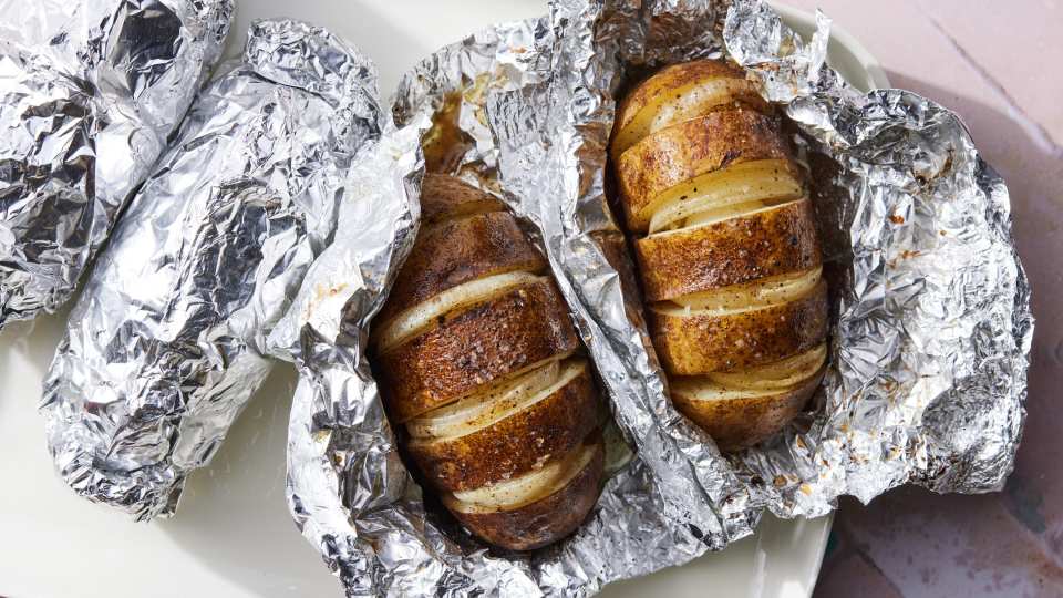 Easy Foil BBQ Potatoes