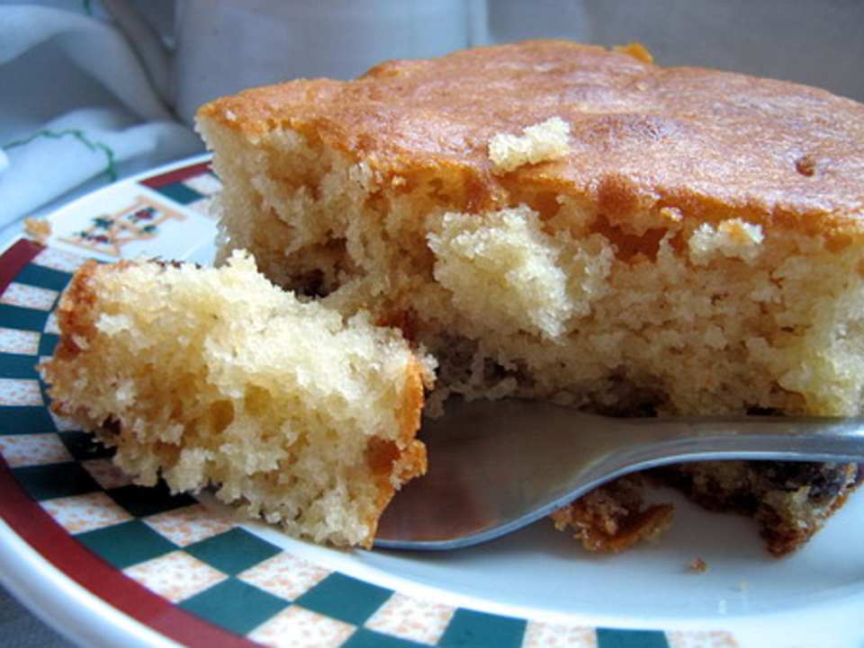 Coffee Raisin Cake With Sugar Glaze Recipe