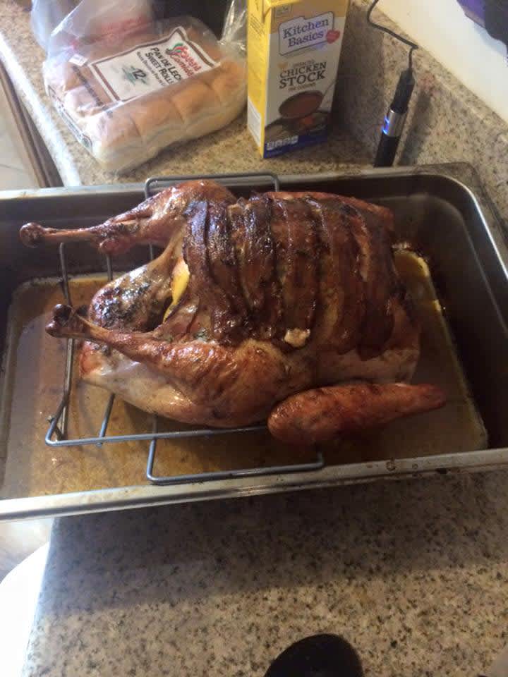 Gordon Ramsay's Roast Turkey With Lemon, Parsley and Garlic Recipe ...