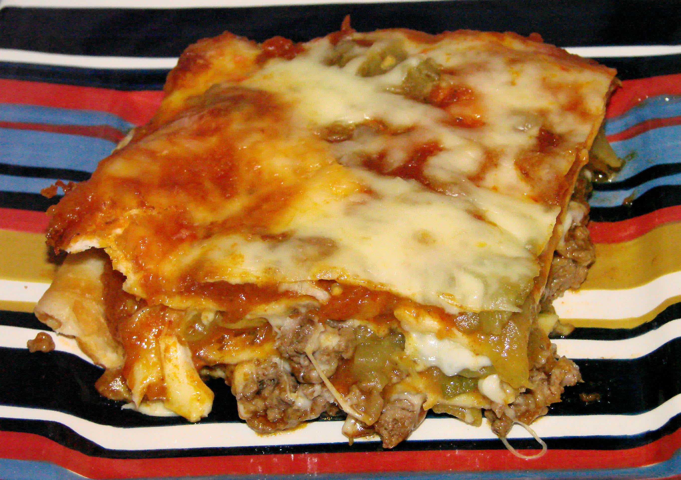 Cheese Enchilada Stack Recipe Food