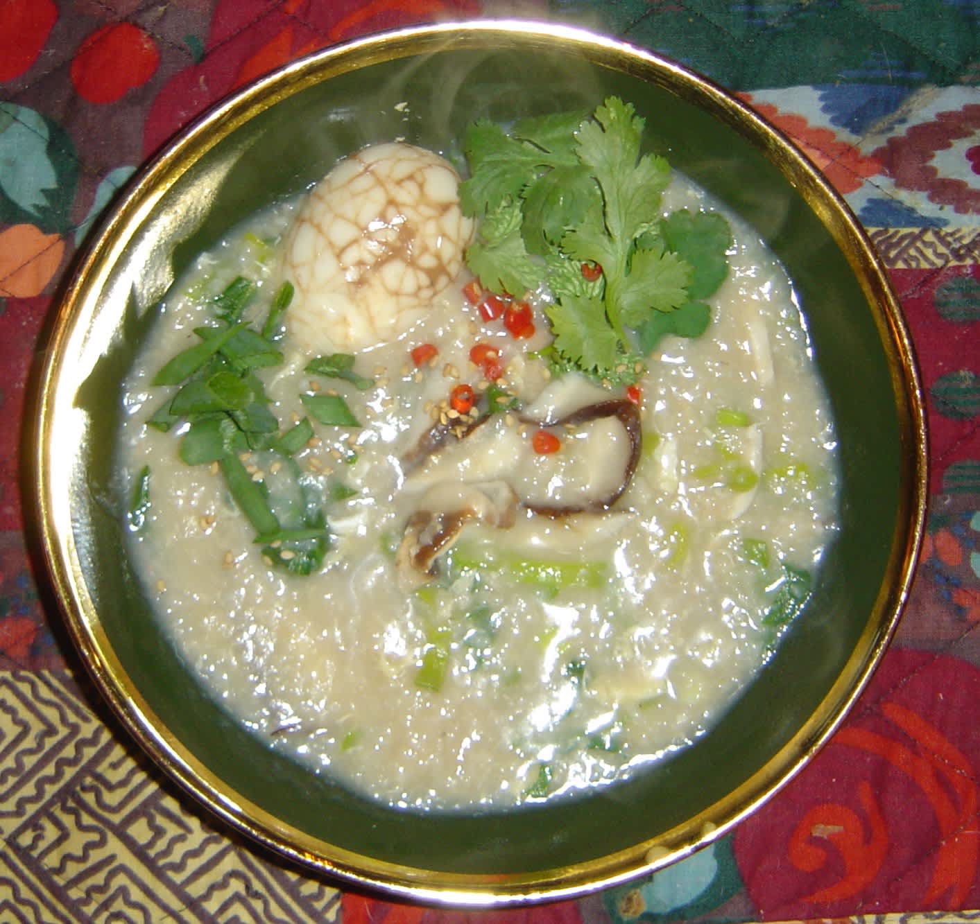 Rice Congee With Chicken Recipe - Quick-and-easy.Food.com
